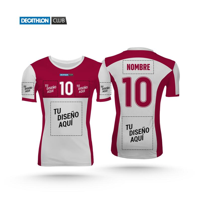 CAMISETA FÚTBOL ADULTO PERSONALIZADA MODELO PRO