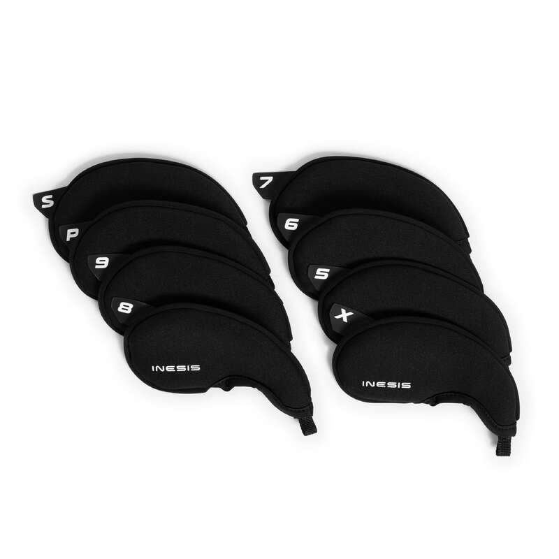 Headcover na irony INESIS PIŁKI, RĘKAWICE, TEE DO GOLFA Golf Decathlon