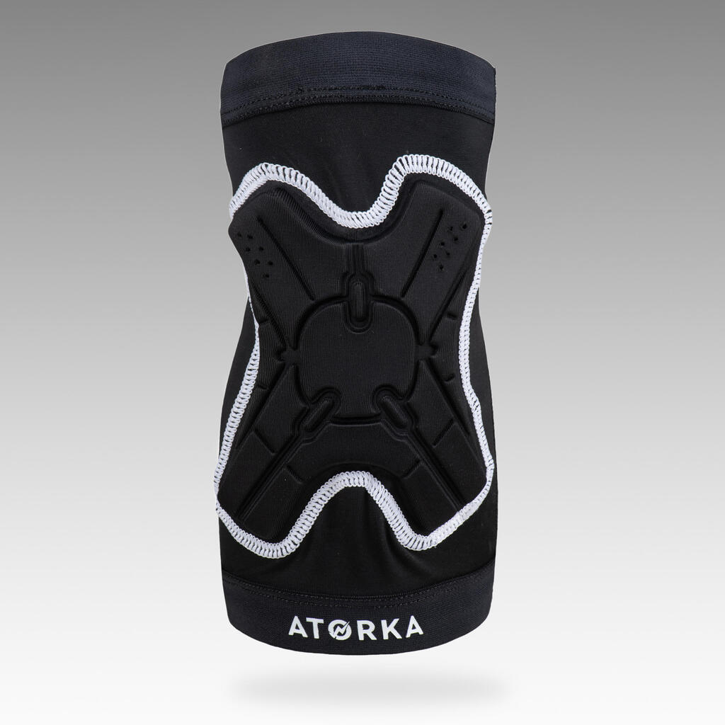 Adult Handball Elbow Pad H500 - Black/White