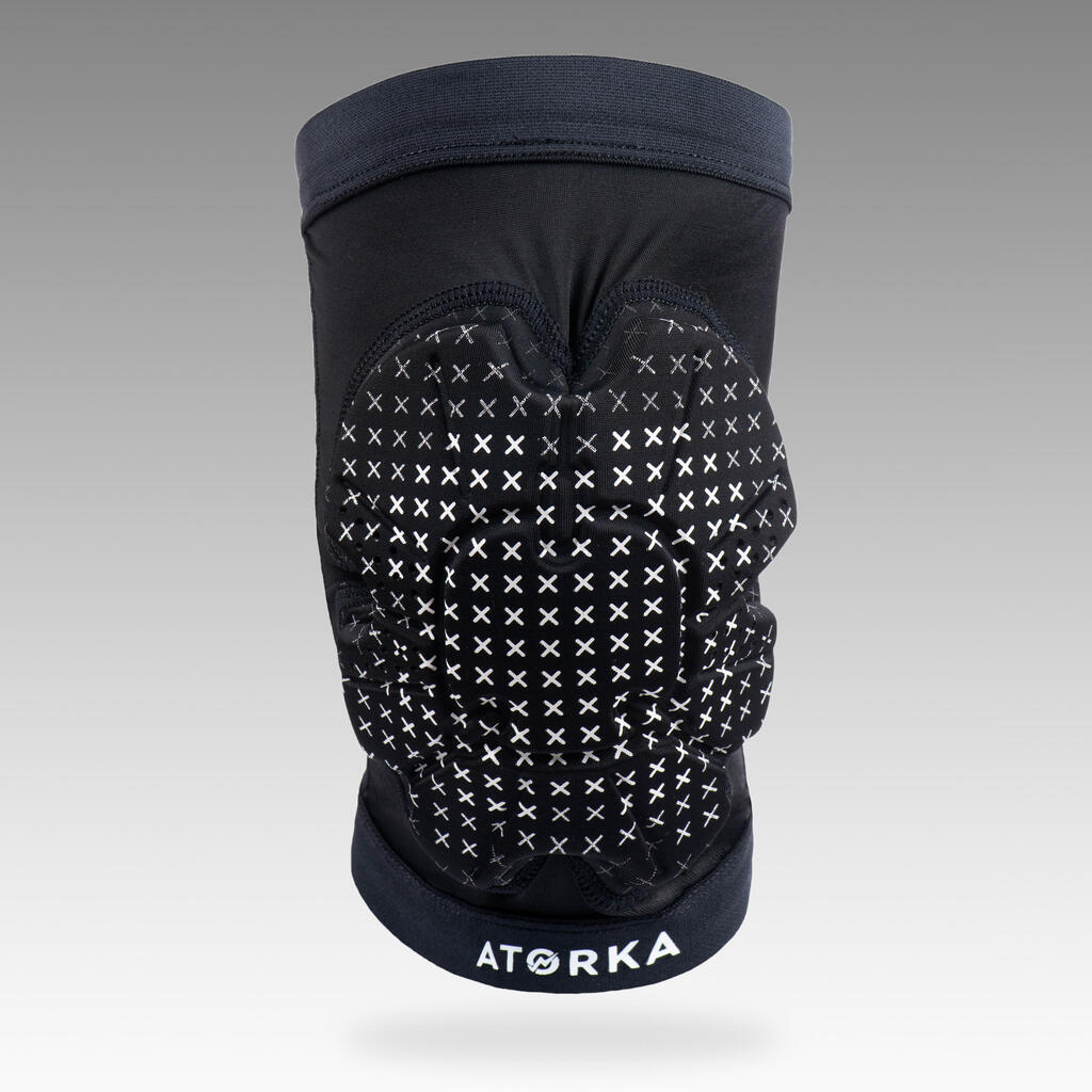 Reinforced Handball Knee Pad HKP500 - Black/White