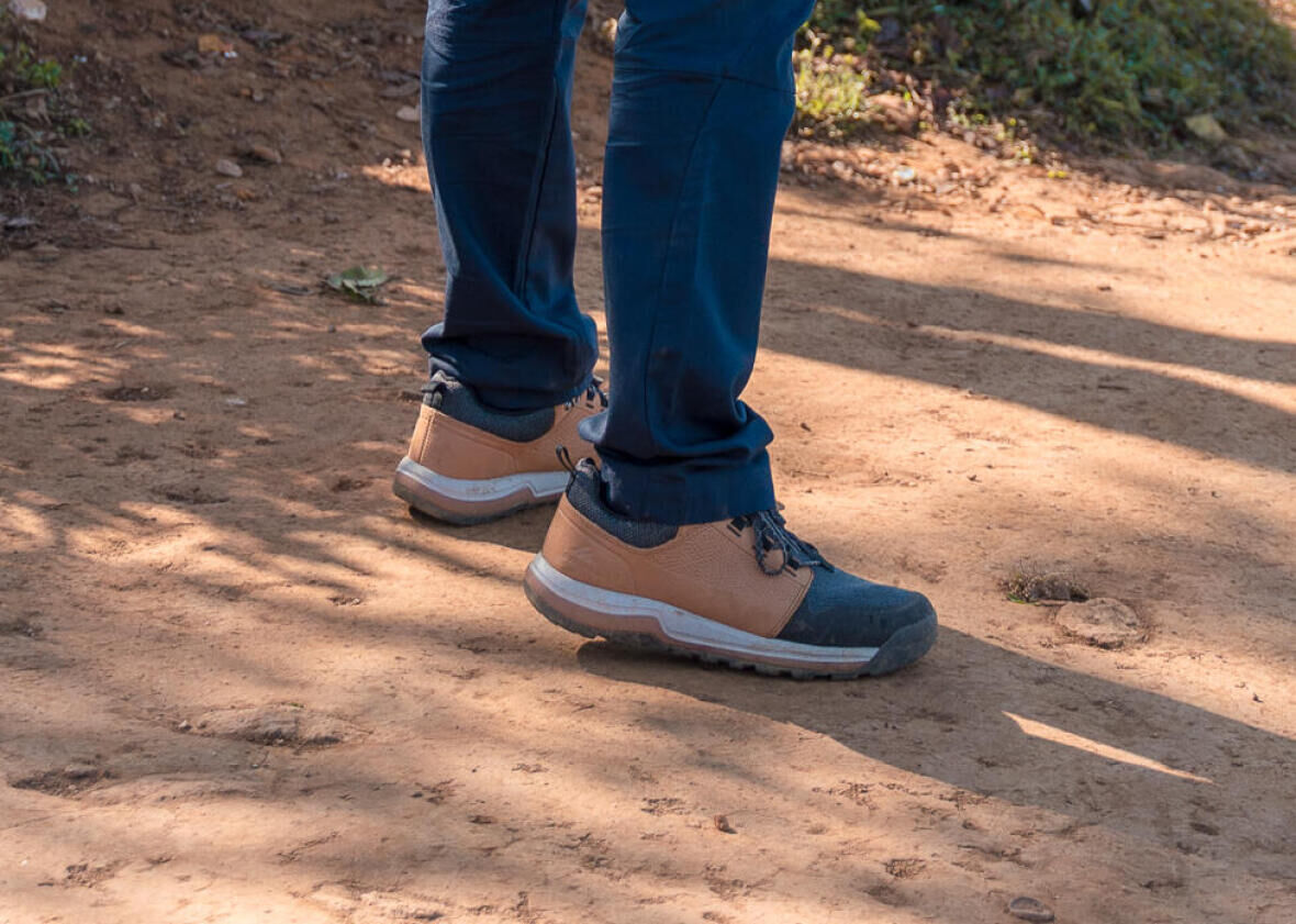 flexible, lightweight hiking footwear
