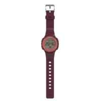 W500 MEN'S RUNNING STOPWATCH - BURGUNDY