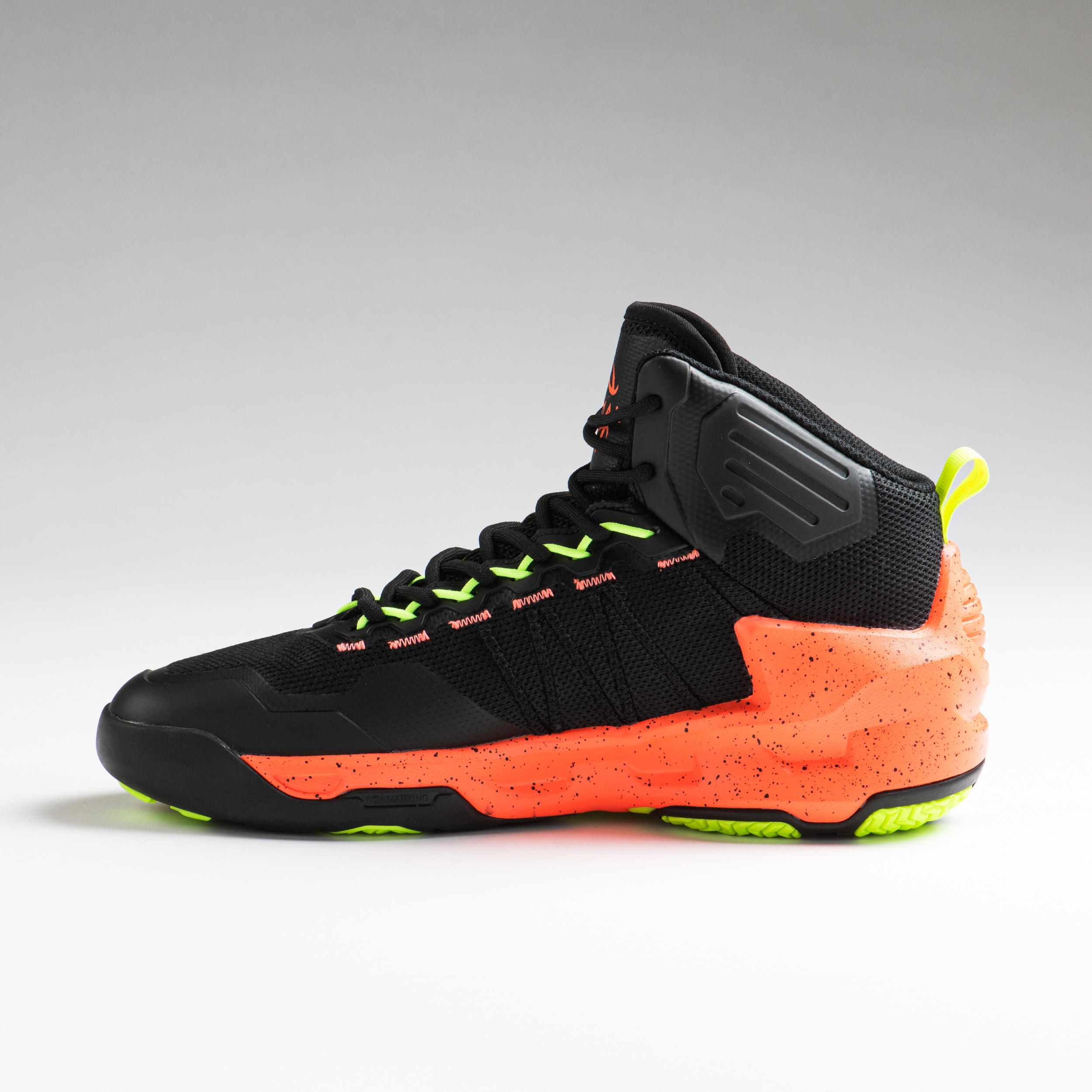 Men's Basketball Shoes Shield 500 - Black/Orange 3/10