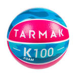 Tarmak Basketbal K100 Schuim Minibal in schuim, maat 1, voor kinderen tot 4 jaar.