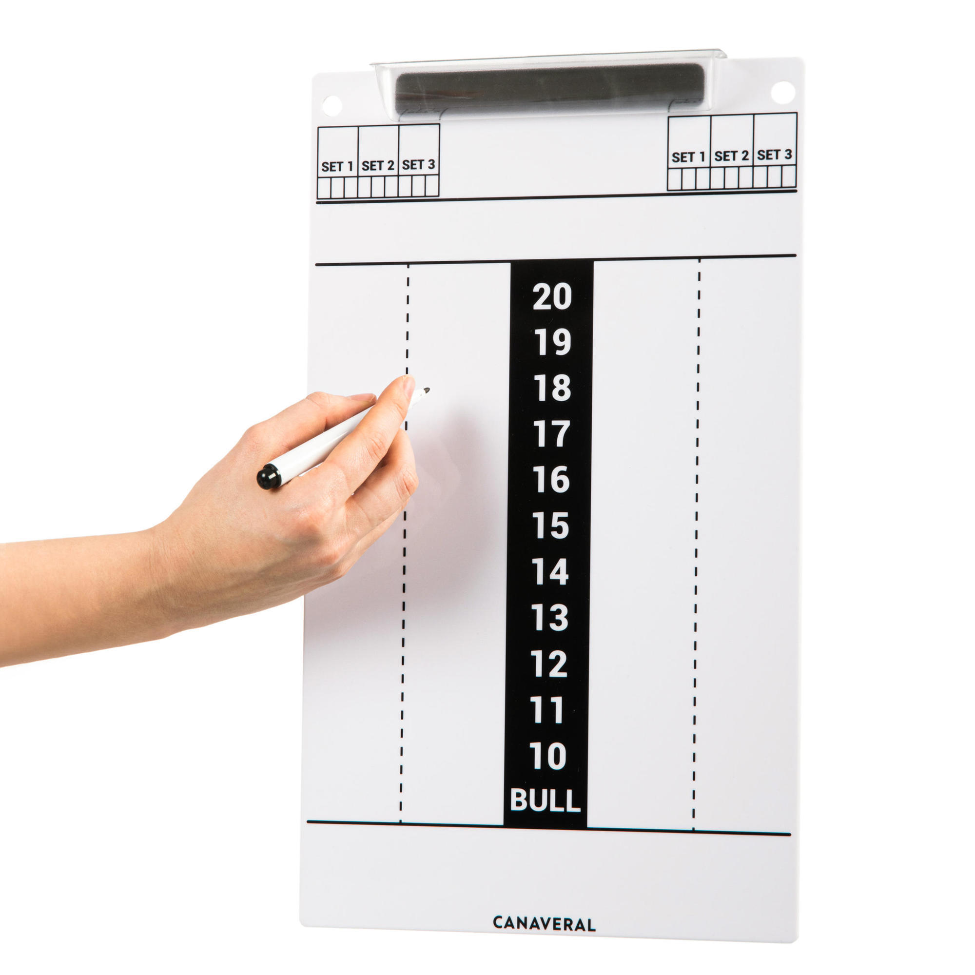 Scoreboard for darts