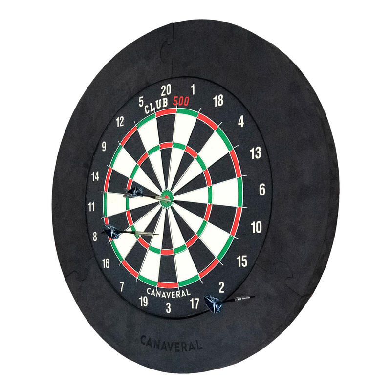 Védőgyűrű darts táblához, fekete