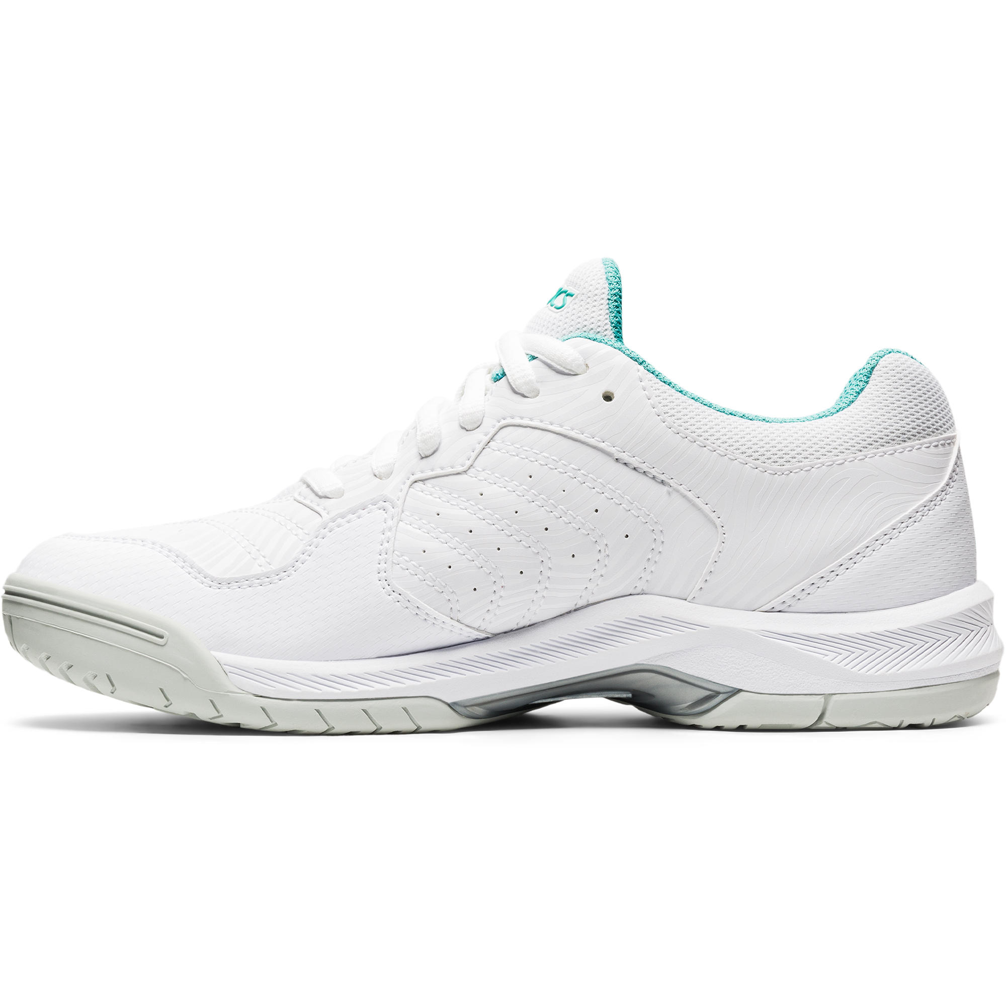 CHAUSSURES FEMME ASICS GEL DEDICATE MOQUETTE BLANCHE 2/7