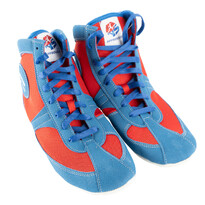 Обувь для самбо (самбовки) для взрослых синяя FIAS 500 Sambo