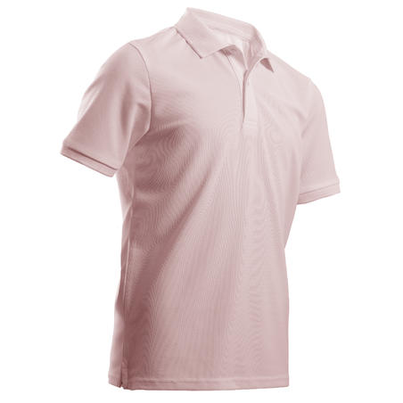 Polo de golf manches courtes enfant MW500 rose