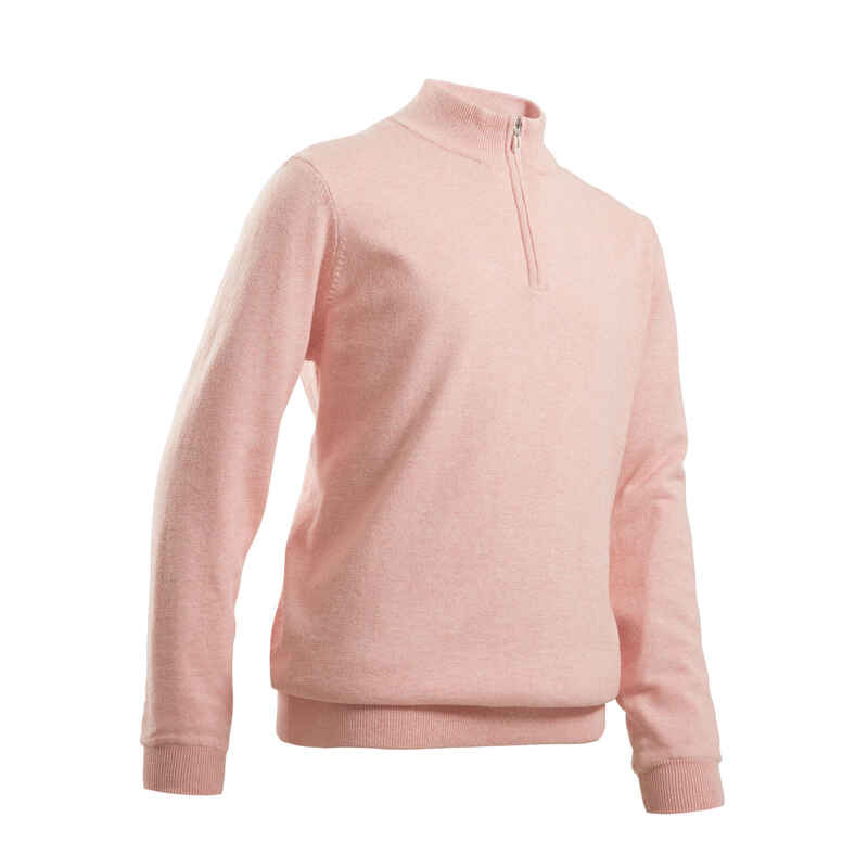 Golf Pullover Windbreaker MW500 Kinder rosa Golf Pullover Windbreaker MW500 Kinder rosa
