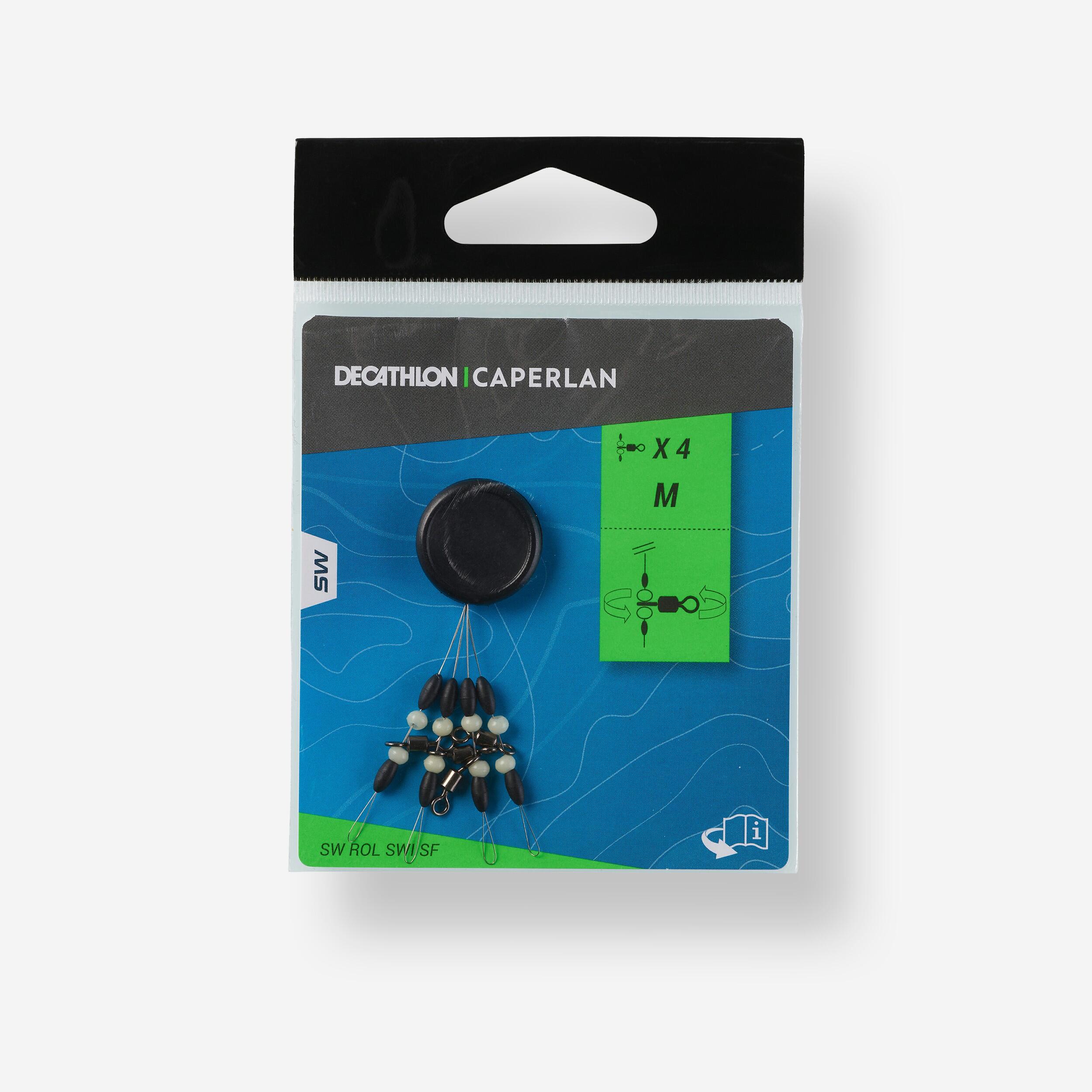 Forgókapocs Pater Roller Swivel, foszforeszkáló, ütközővel, surfcastinghoz Caperlan akciós termékkép 1