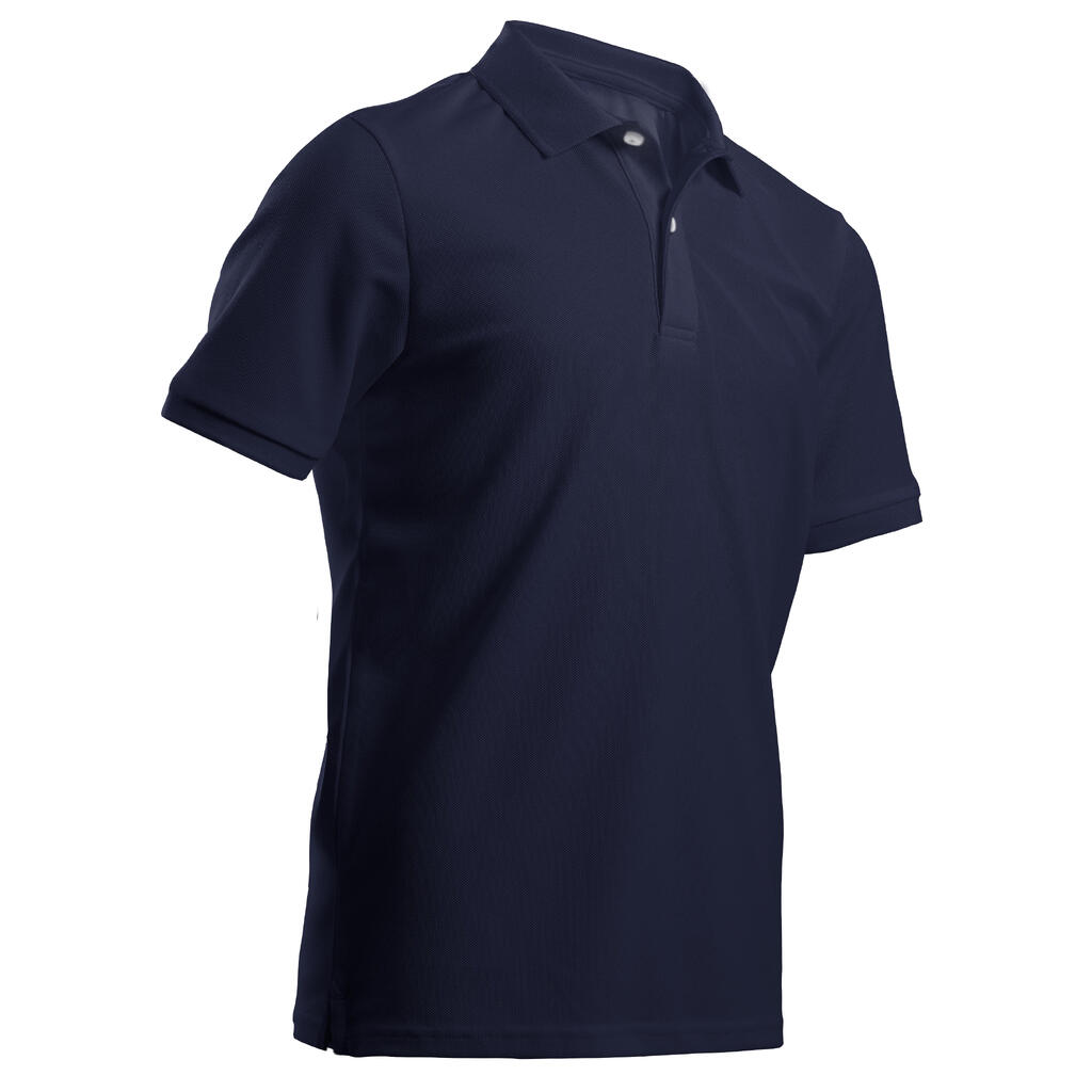 Polo de golf manches courtes enfant MW500 rose