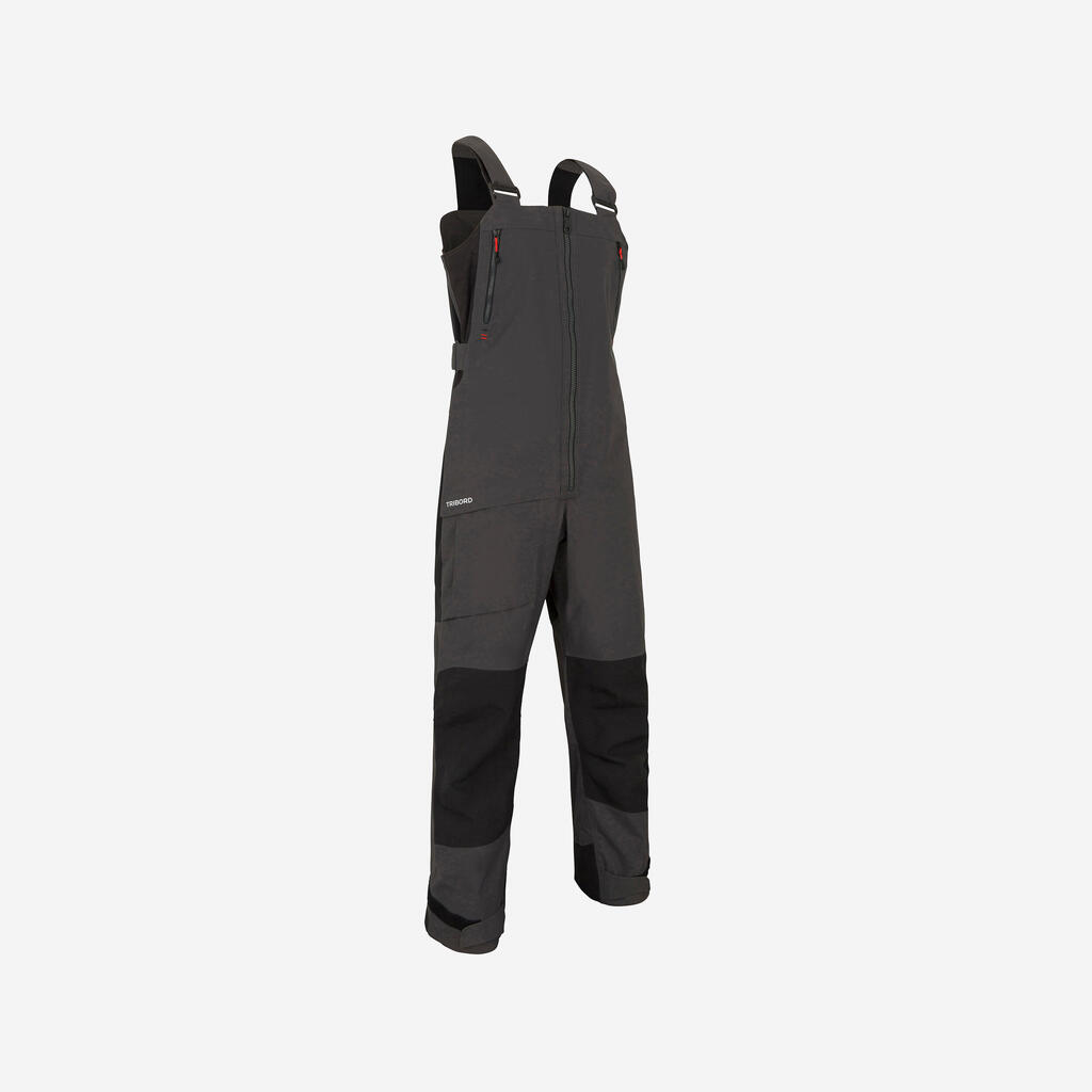 Segellatzhose Herren wasserdicht - Race 500 grau