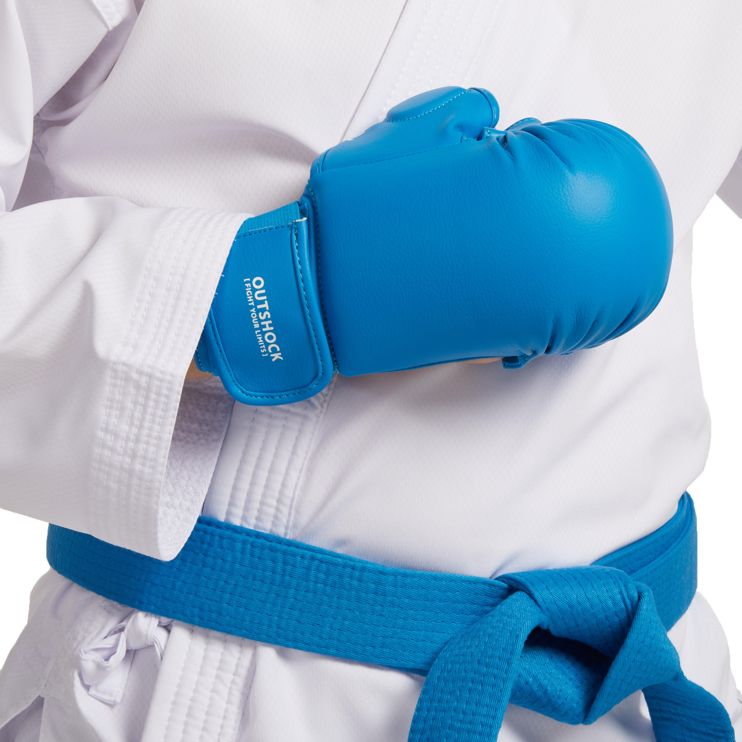 Karate Mitts 900 - Blue 7/9