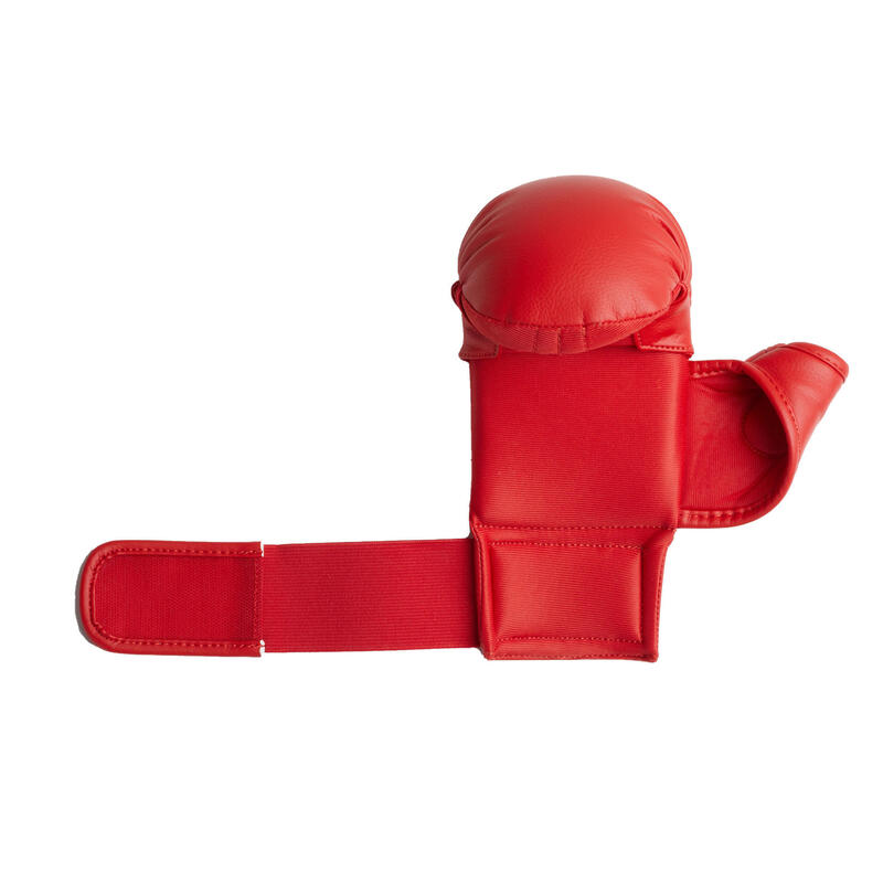 Mezzi guanti karate 900 rossi