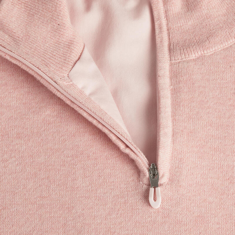 Pull de golf coupe-vent enfant MW500 rose