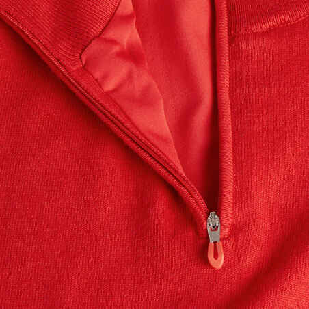 Kids' golf windproof pullover MW500 red