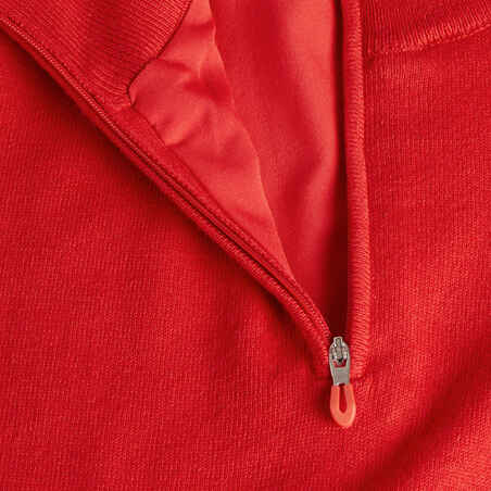 Vaikiškas neperpučiamas golfo džemperis, raudonas