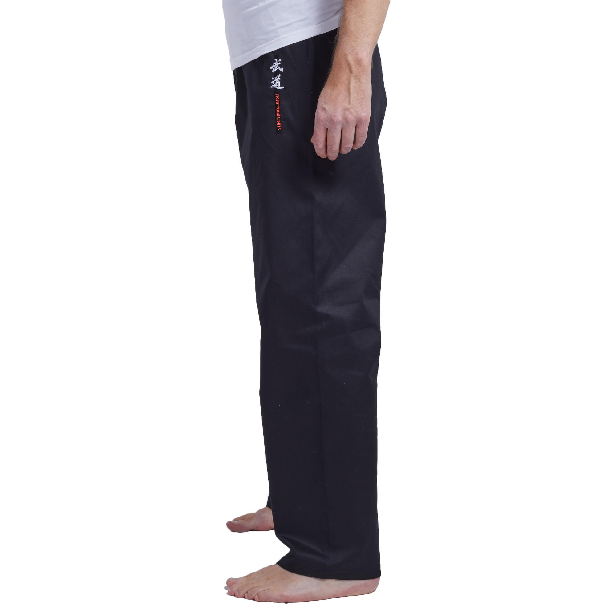 Pantaloni adulto arti marziali budo neri