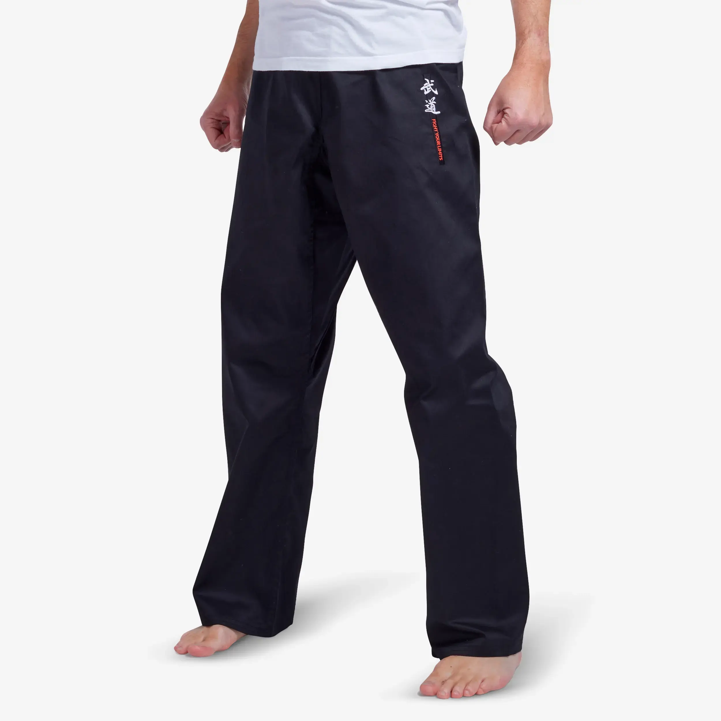 Pantalon Kung Fu TAO 100% Coton - Arts Martiaux Homme Et Femme - Coupe Large Confortable - Taille Haute