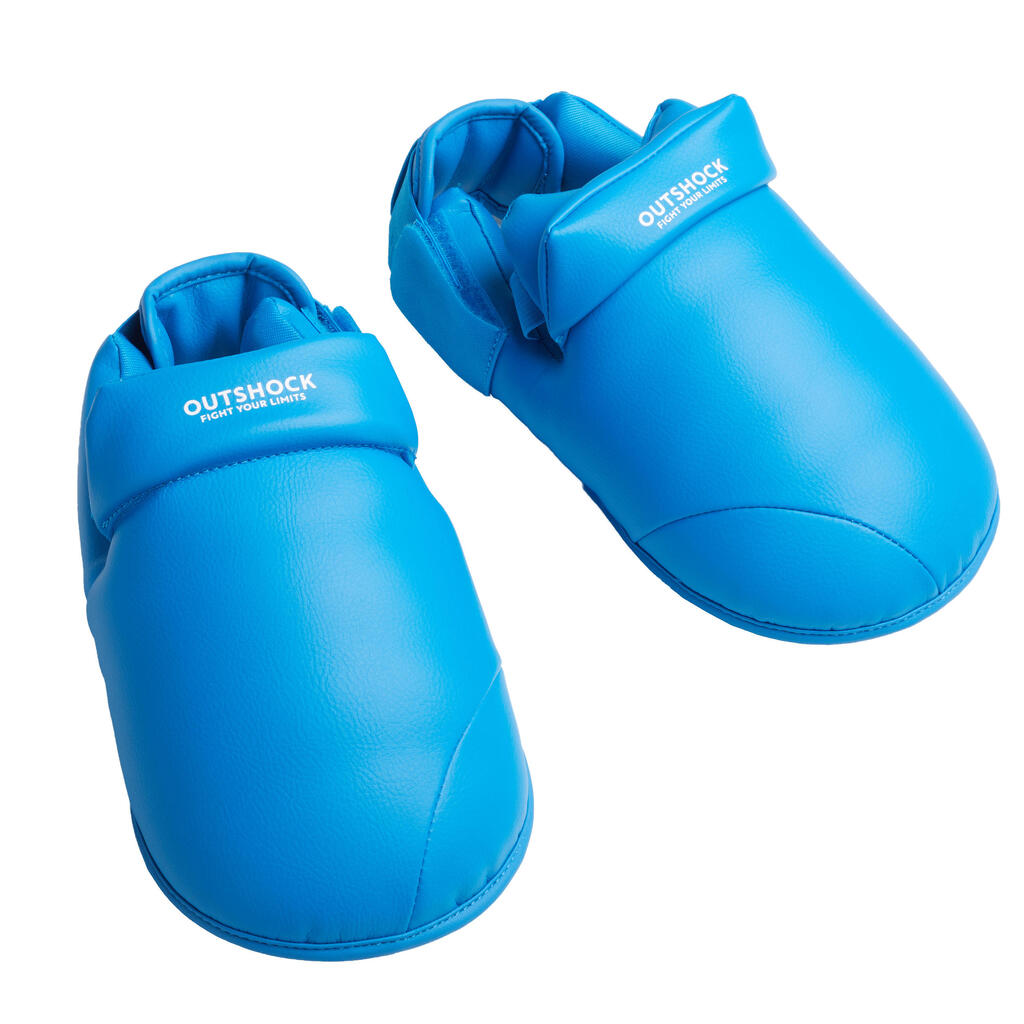 Karate Shin/Foot Guard 900 - Blue