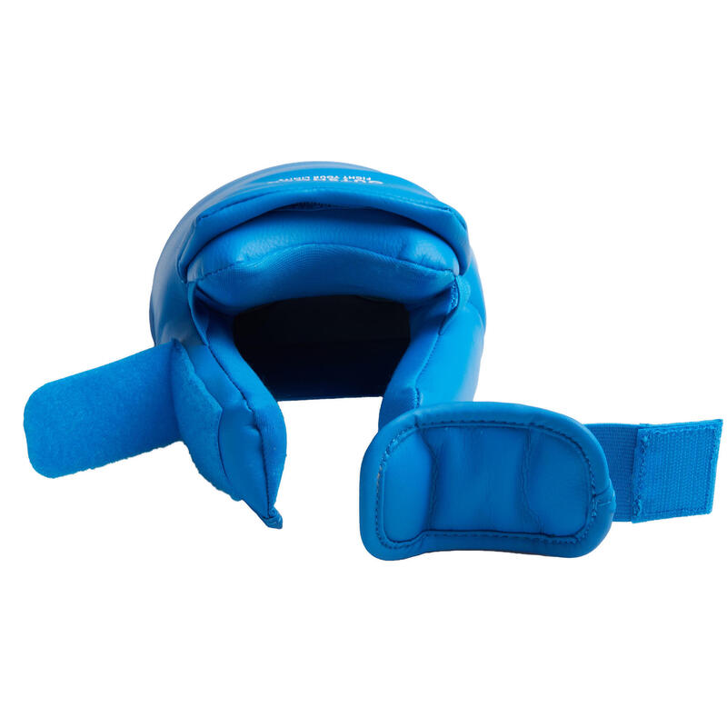 Protecţie tibie și Picior Karate 900 Albastru 