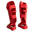 PROTÈGE-TIBIA PIED KARATÉ 900 ROUGE