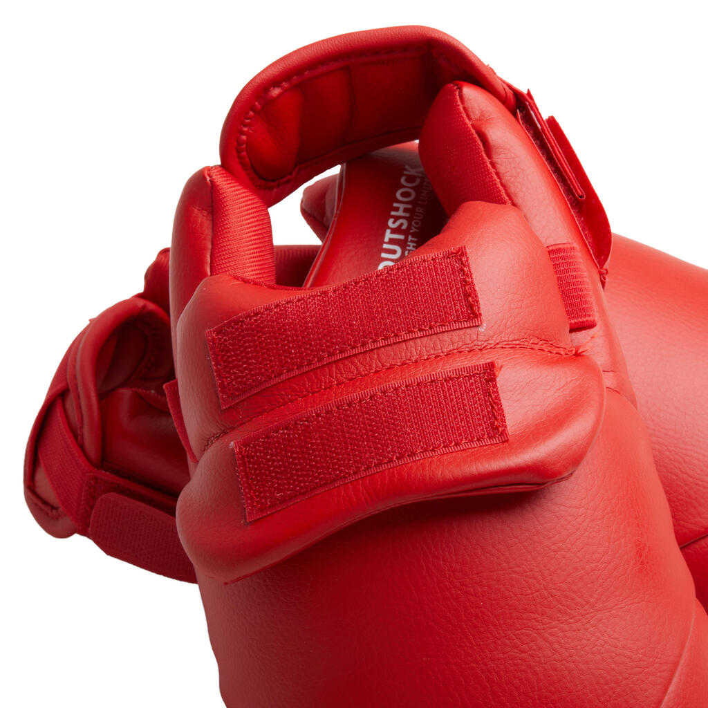 Karate Foot Protection - Red