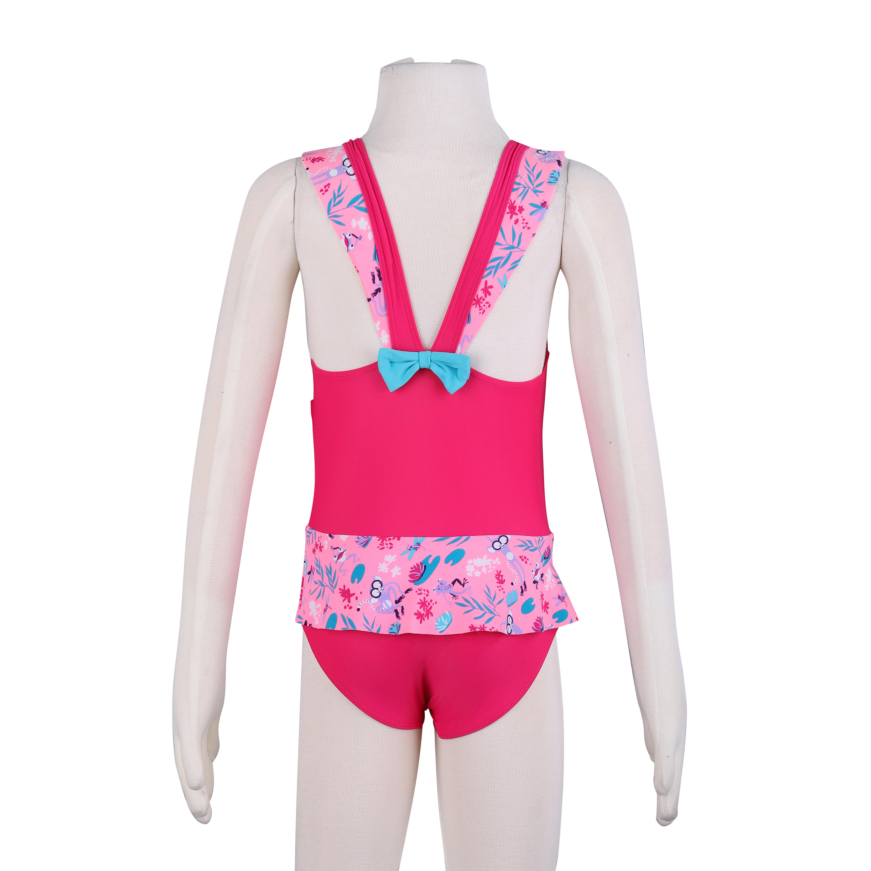girls panda swimsuit