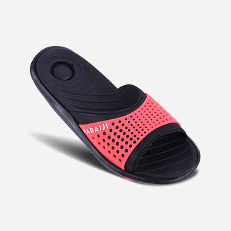 Women's Pool Sandals SLAP900 Black Coral