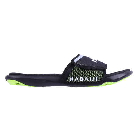 Men's Pool Sandals SLAP 900 SOFT Black Yellow