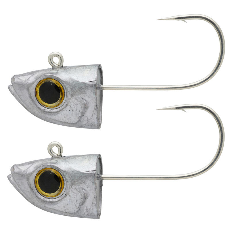 Cabeza plomada señuelo shad TP ANCHO 150 55 g x2