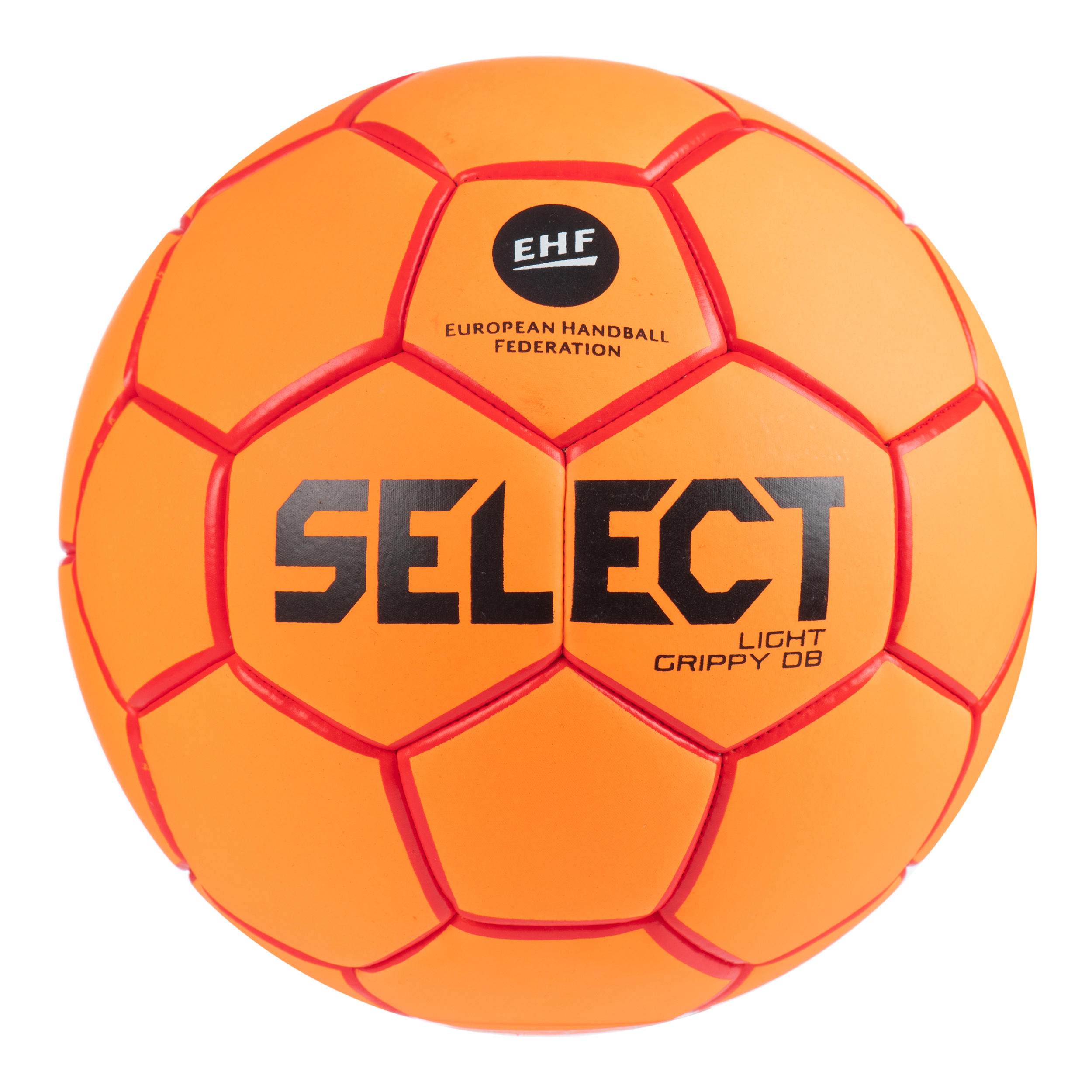 Kids Size 0 Handball Ball Light Grippy Orange Select Decathlon