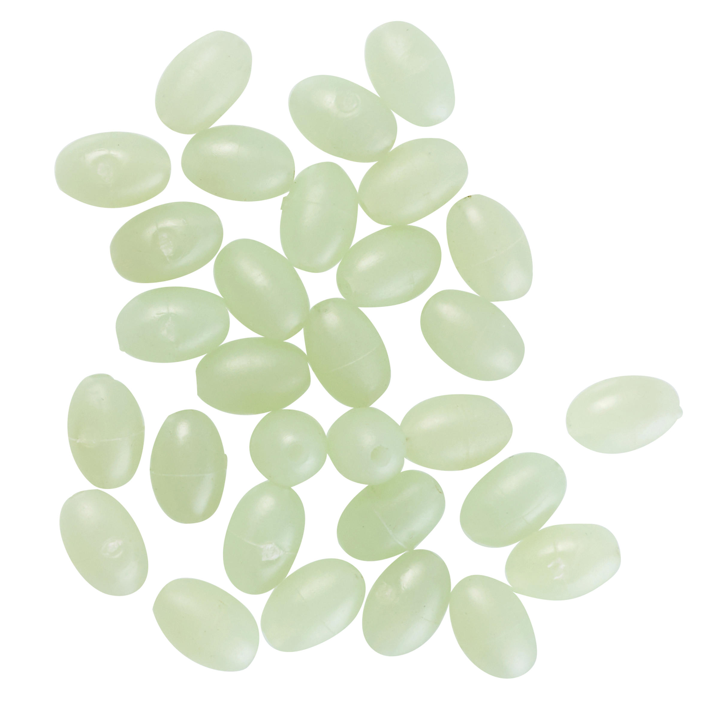 Montageperle weich phosphoreszierend 4 mm 3/4