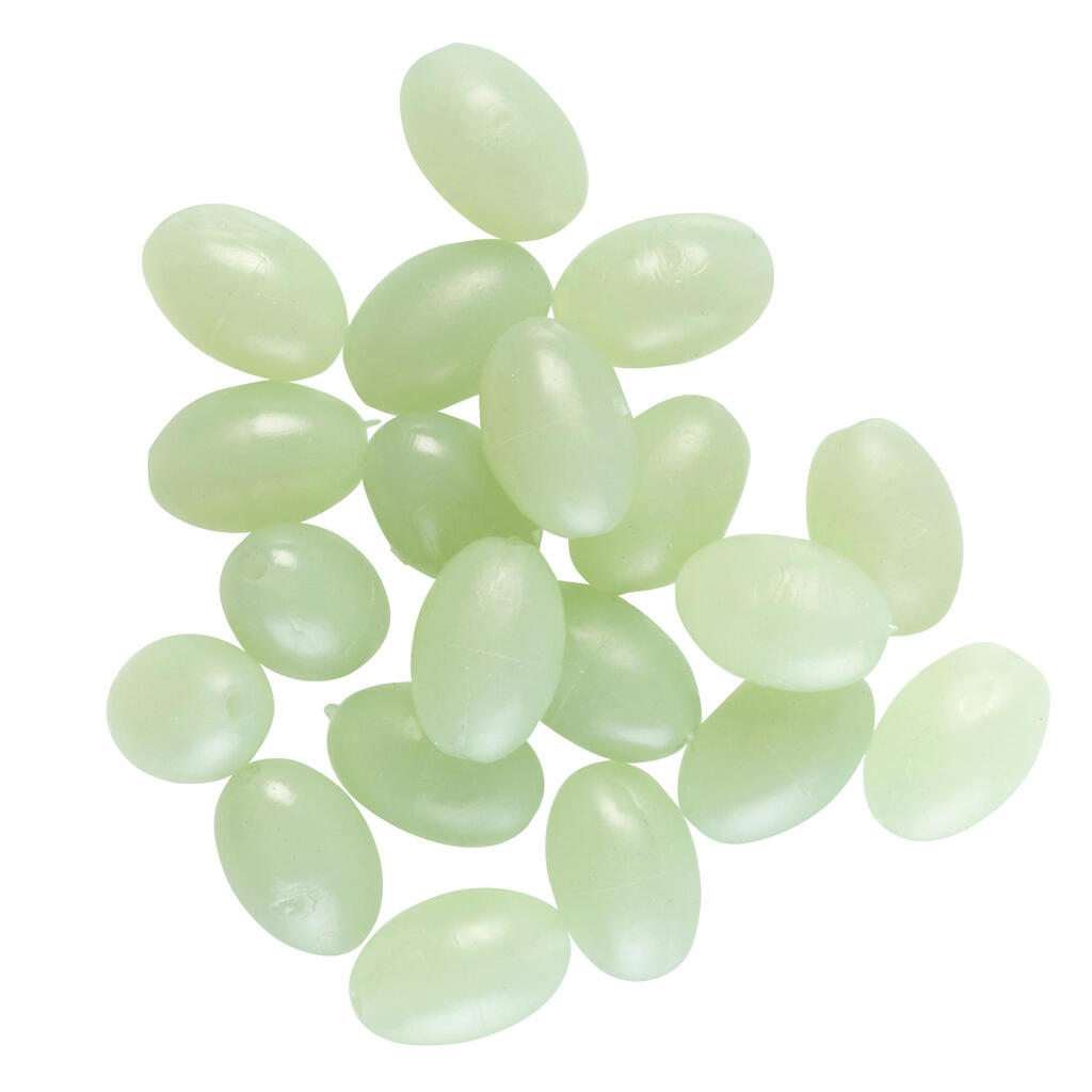 Fosforescentne meke perle za ribolov s obale 5 mm
