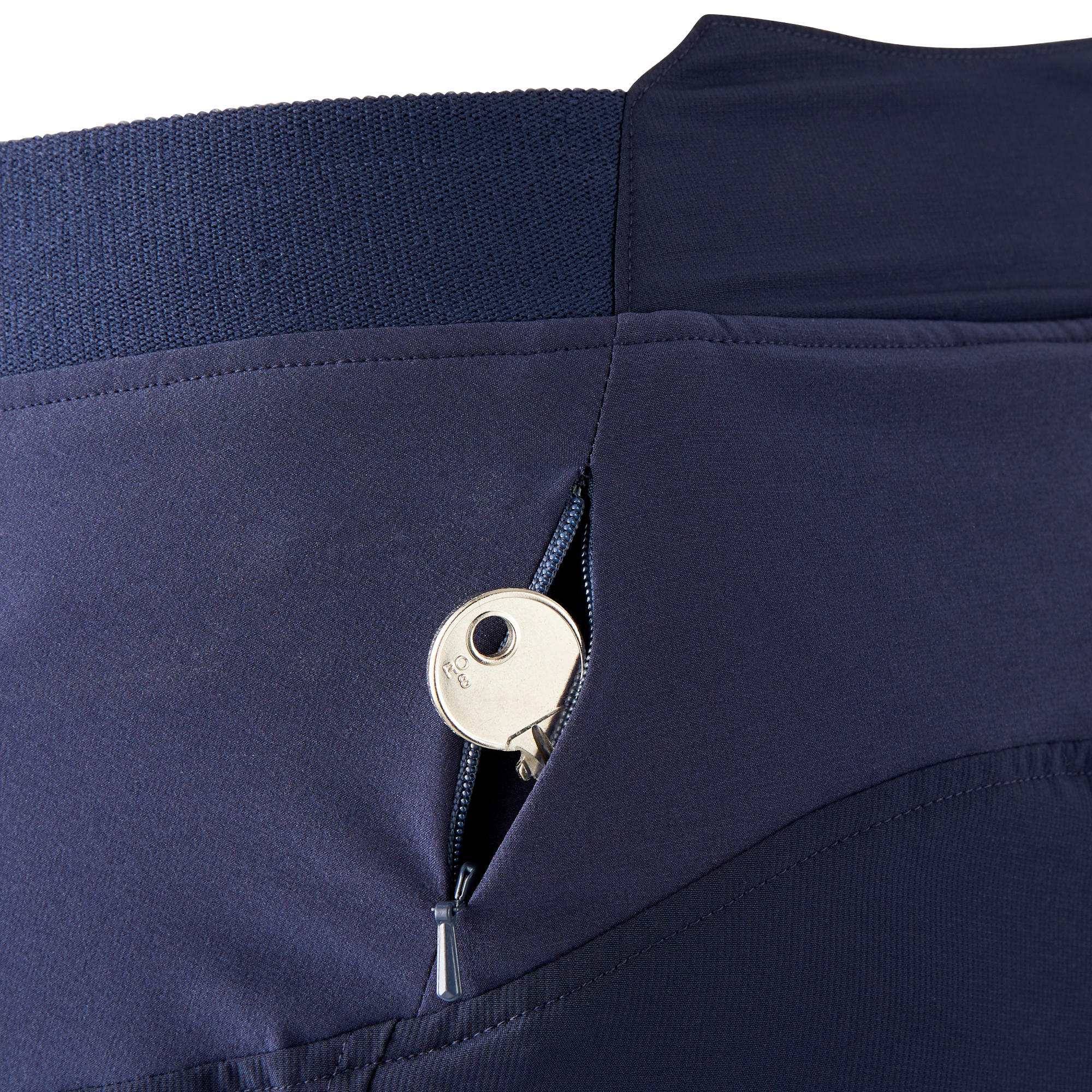 Pantalón de ciclismo MTB hombre Rockrider ST 500 azul marino 7/12