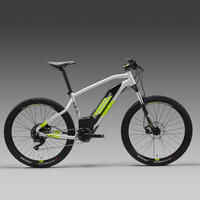 27.5 Inch Electric Mountain Bike E-ST 520 - Grey/Yellow