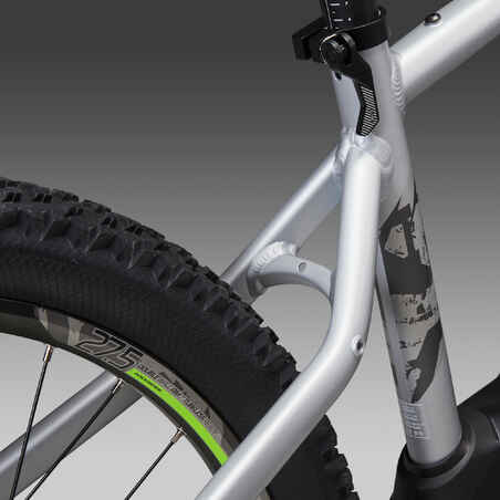 27.5 Inch Electric Mountain Bike E-ST 520 - Grey/Yellow