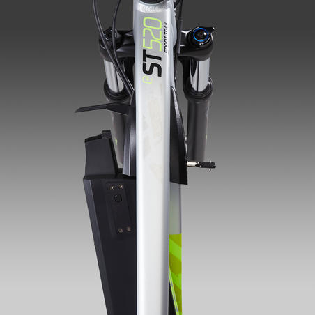 ЭЛЕКТРИЧЕСКИЙ ГОРНЫЙ ВЕЛОСИПЕД E-ST 520 27,5" СЕРО-ЖЕЛТЫЙ