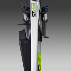 Mtb elettrica a pedalata assistita E-BIKE ROCKRIDER E-ST 520 grigio-giallo  27,5\