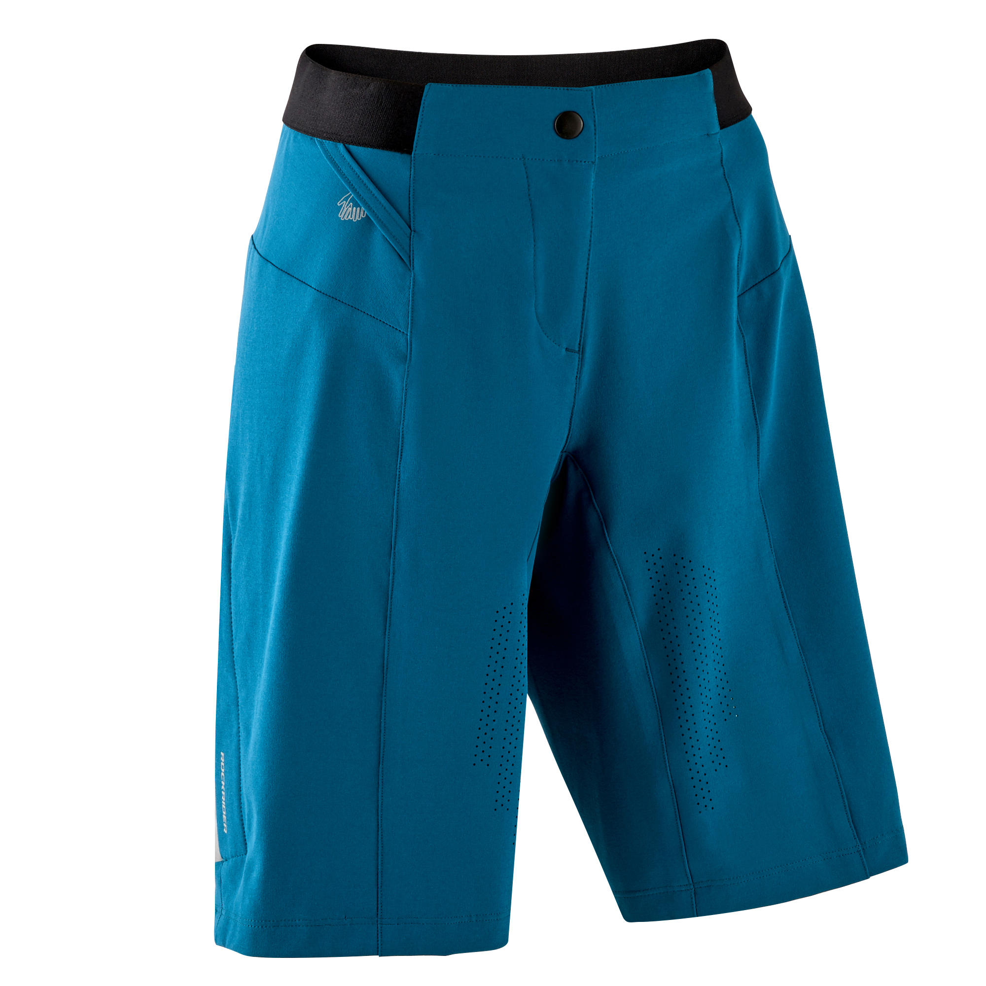 Women's Mountain Bike Shorts EXP 700 - Turquoise 9/11
