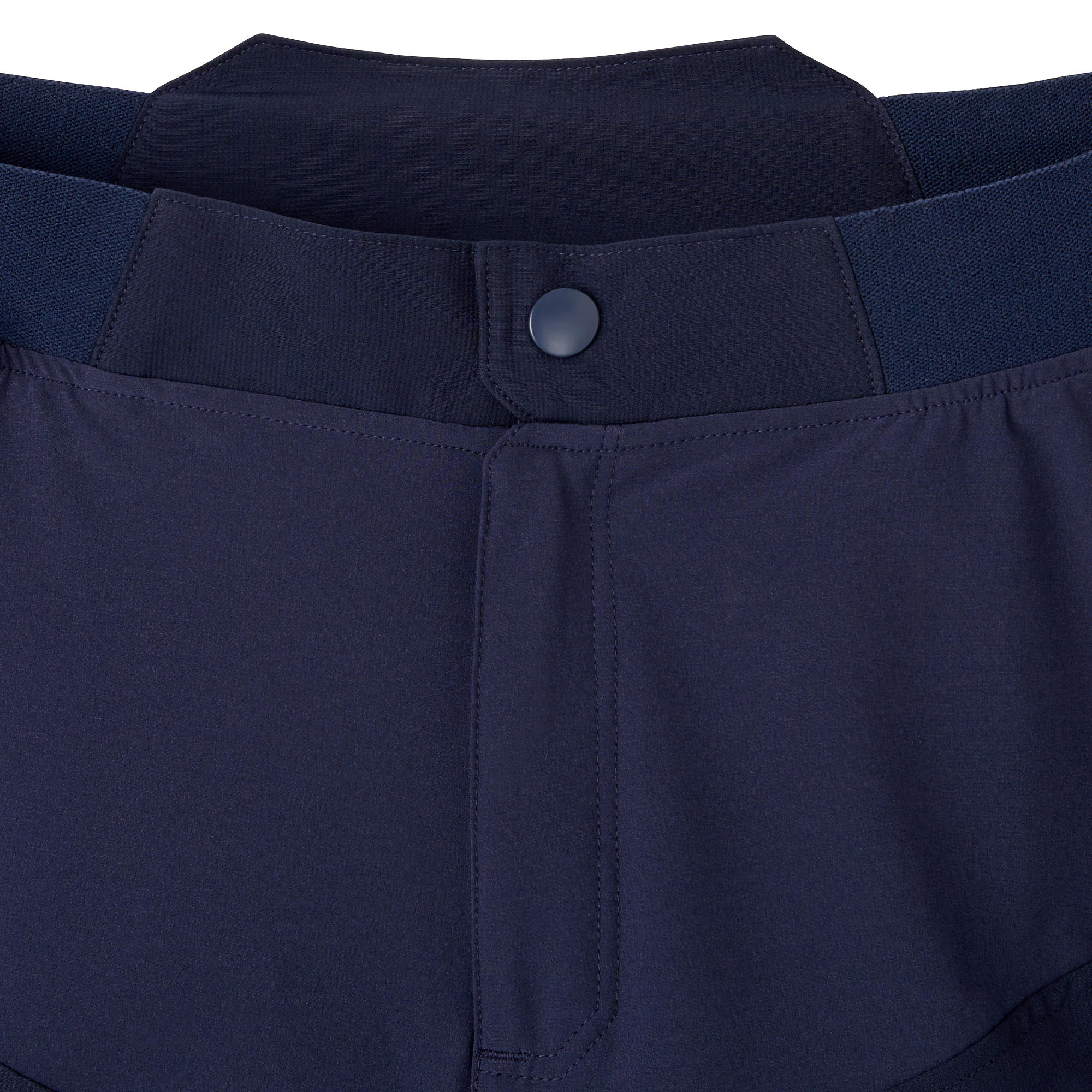 Pantalón de ciclismo MTB hombre Rockrider ST 500 azul marino 9/12