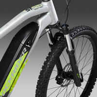 27.5 Inch Electric Mountain Bike E-ST 520 - Grey/Yellow