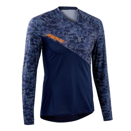 All-Mountain Long-Sleeved Jersey - Blue