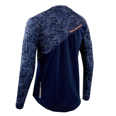 All-Mountain Long-Sleeved Jersey - Blue