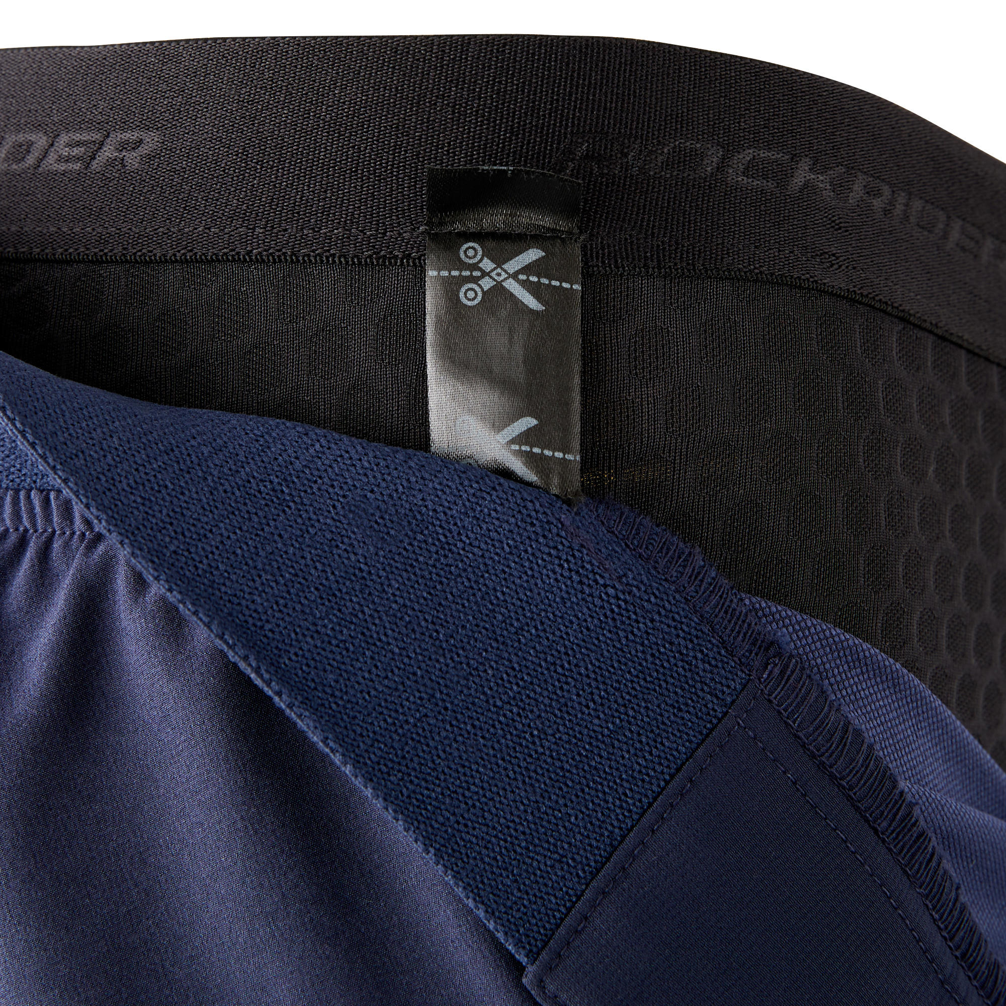 Pantalón de ciclismo MTB hombre Rockrider ST 500 azul marino 8/12