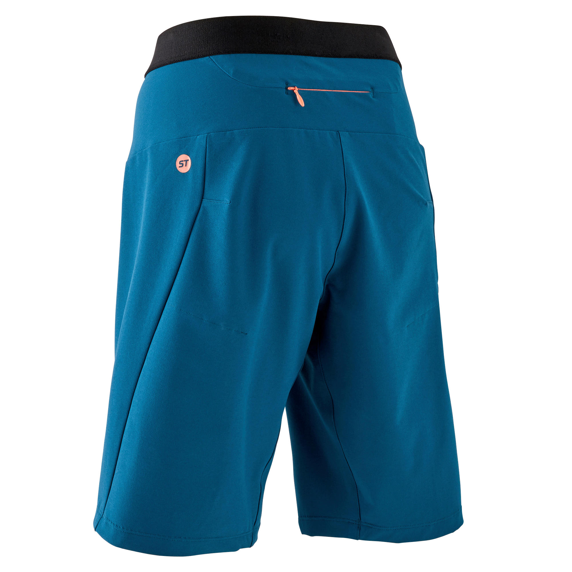 turquoise cycling shorts