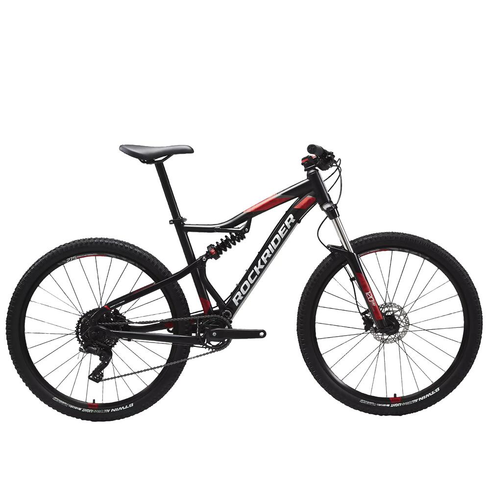 ROCKRIDER ST 530 S MTB BLACK-RED