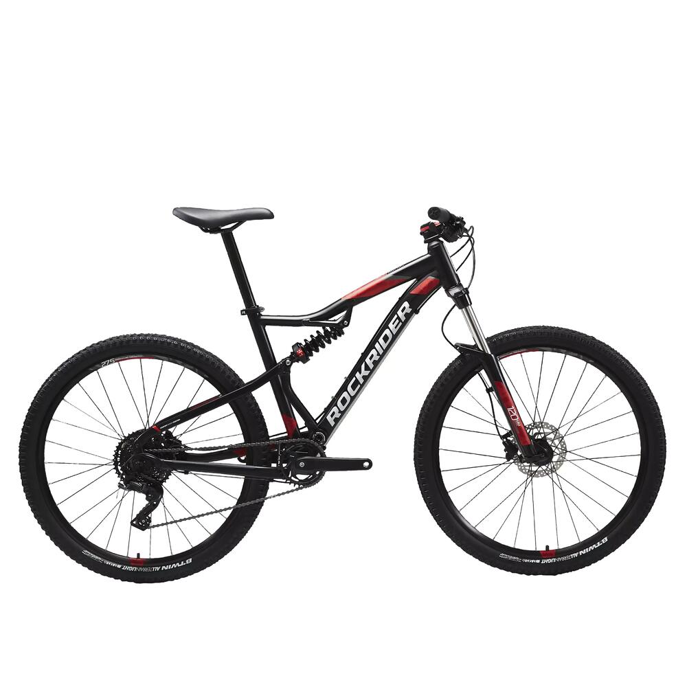 ROCKRIDER ST 530 S MTB BLACK-RED