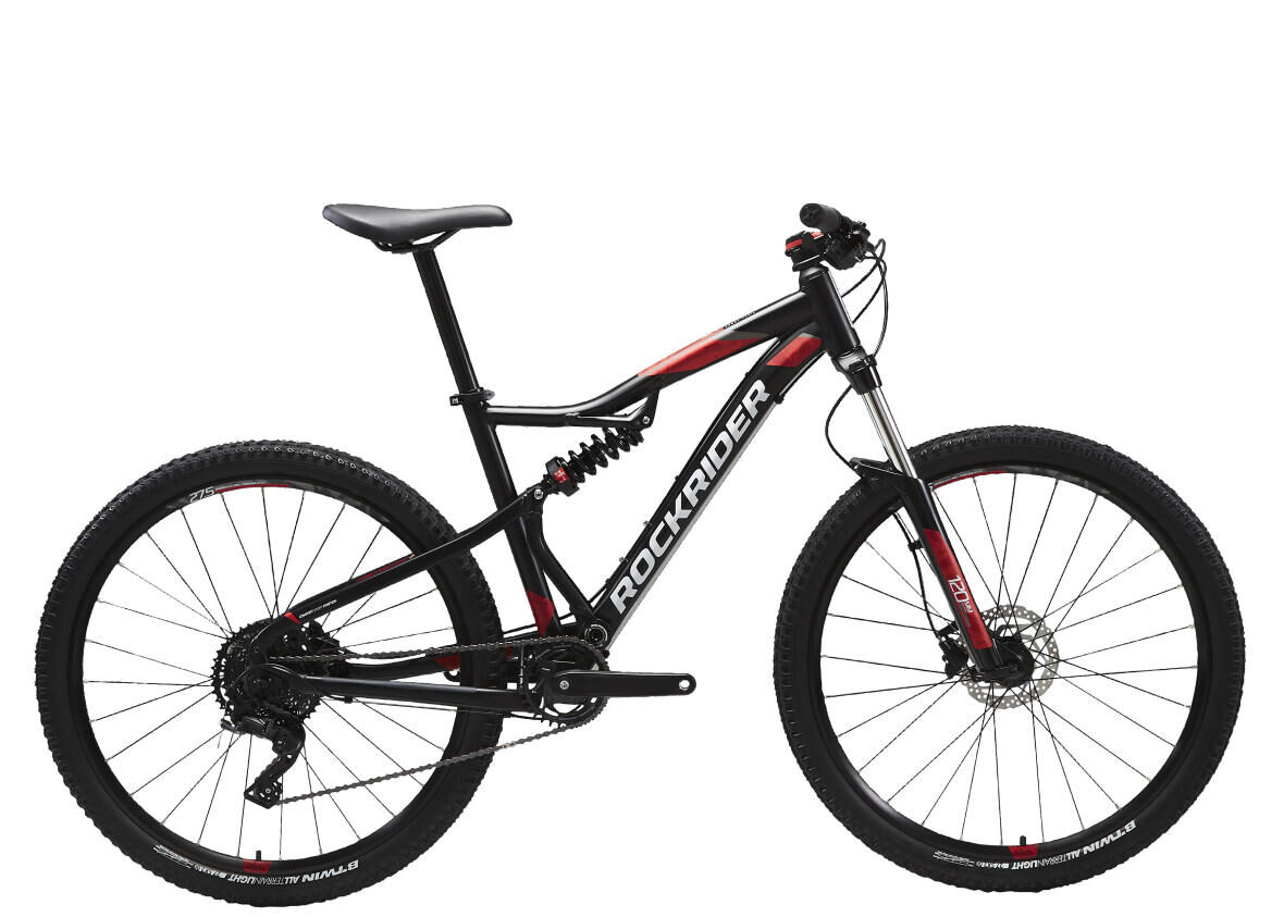ROCKRIDER ST 530 S MTB BLACK-RED